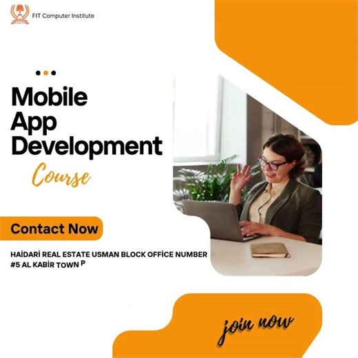 Mobile App Development Course In Lahore, Punjab Pakistan