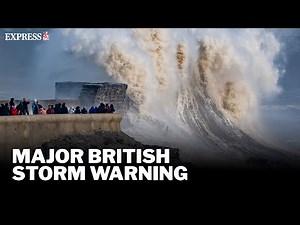 MAJOR warning issued as Storm Claudia set to sweep UK over washout weekend