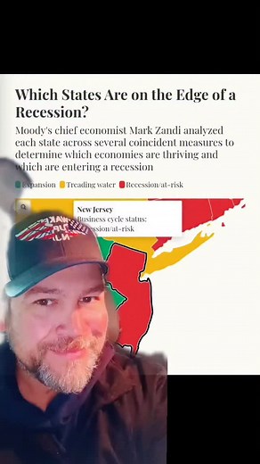 Is NJ headed for a recession? Others seem to point towards tariffs hurting three states, but they should look deeper at local policies that are truly destroying their states from within #newjersey #nj #jersey #wakeupnj | Wake Up NJ