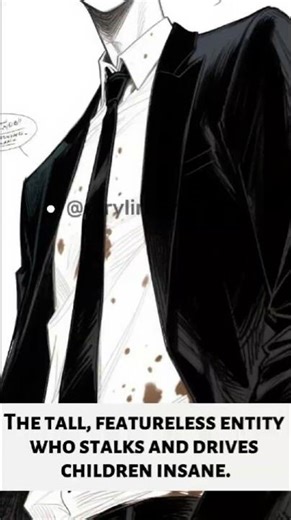 Slender Man #urbanlegends #scary #shorts #urbanlegend