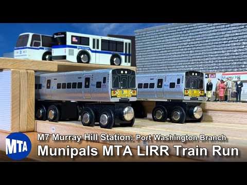 Munipals MTA LIRR M7 Murray Hill Train & Bus Run