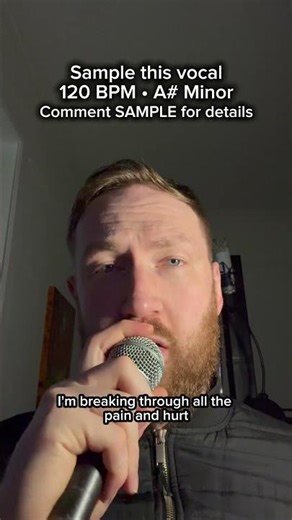 Sample This Vocal - 120 BPM A# Minor 🎤