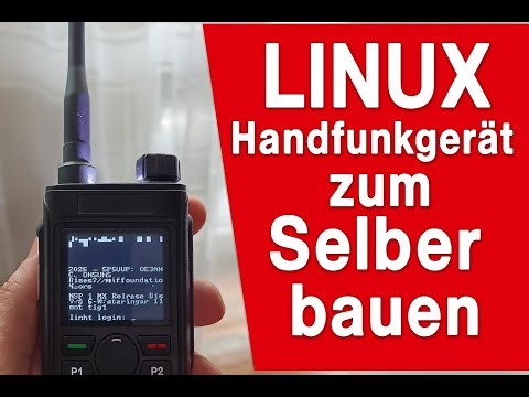 1 LINUX Handfunkgerät zum Selber bauen #linux #diy #Linht #sdr #funkgerät #news #amateurfunk