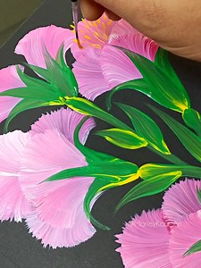 Mastering 3D One-Stroke Flower Painting Technique