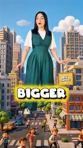 BIG ➜ BIGGER ➜ BIGGEST 🚀 Then SMALL ➜ SMALLER ➜ SMALLEST 🔬 #LearnEnglish #Kids
