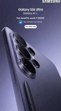 Meet the Galaxy S26 Ultra, S26 & S26+, and the all-new Galaxy Buds 4 #shorts