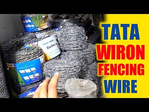 Tata Wiron Fencing (Wire Price list) 2023 | Barbed Wire