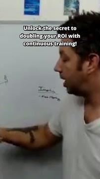Want to boost your ROI? 📈 Discover the magic of continuous training! 💪✨ #TrainingWins #ROI #shorts