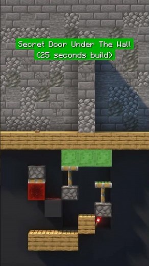 This Secret Door Opens UNDER the Wall