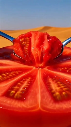 Built a Luxury Tiny House Inside a Giant Tomato 🍅 Mind-Blowing Desert Transformation