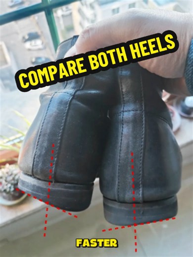One heel wearing faster? Turn over your shoes and compare both heels. Dr. Laolis's scientific support insoles pair firm midfoot support with a deep heel cup and cushioning for everyday walking. Check the shape and fit inside your next pair. #drlaolis #insoles #shoecheck #heelwear #archsupport #deepheelcup #walking #scientificsupport