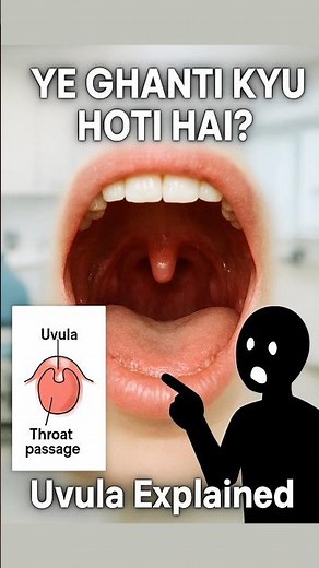 Major Working Of Uvula #shorts #viral
