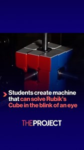 Students at Purdue University have developed a robot that can solve a Rubik’s cube in one-tenth of a second, which is faster than a blink of an eye. | The Project