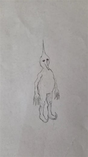 Weird Guy #art #draw #drawing #sketch #scary #horror #funny #creepy #weird #strange #notreal #artist