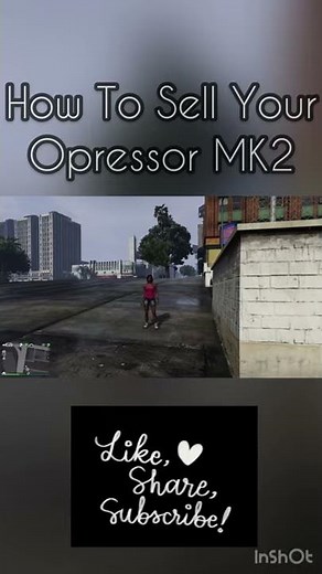 GTA5 How To Sell Oppresor MK2 #shorts