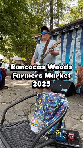 Scott Ivory on Instagram: "Bending some low notes this past season at @rancocaswoodsfarmersmarket"