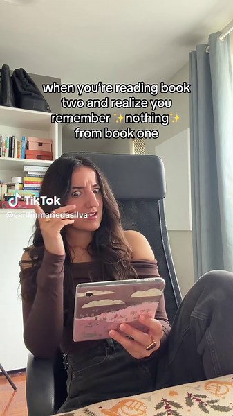 curse my refusal to reread 🥲 I propose every book in a series start with a “what you need to remember” recap because how am I supposed to remember every detail from a book I read a year ago???