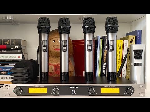 Tonor TW-820 Plus Owner Review - 4 Wireless Microphone System