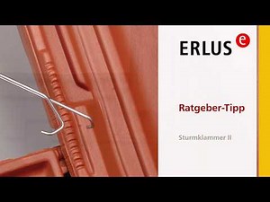 Ratgeber-Tipp Sturmklammer II