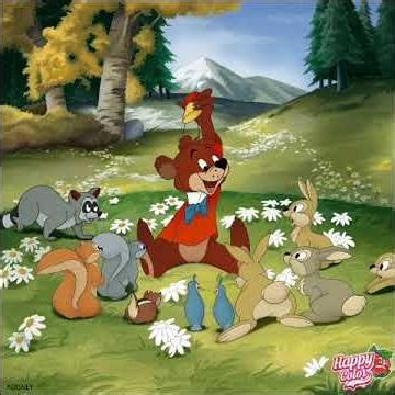 Painting by the numbers-Fun and Fancy free (1947)-Bongo