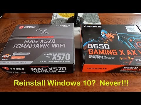 I Upgraded My Motherboard and CPU Without Reinstalling Windows...Again!!!