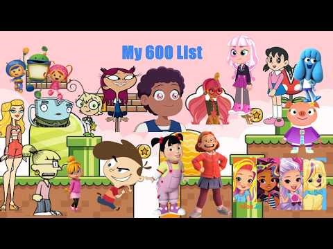 My 600 List