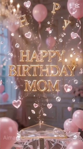 Happy Birthday Mom 🎂❤️ Beautiful Birthday Wishes for Mom #shorts #birthdayzone