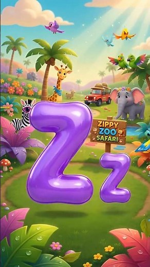 Z is for Zebra | Letter Z Alphabet Song for Kids | ABC Phonics