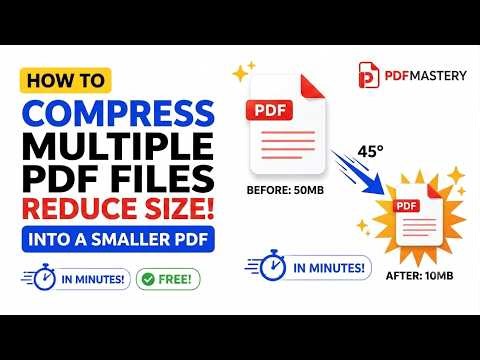 How to Compress PDF Files Online – Reduce PDF Size Free | UltraPixel