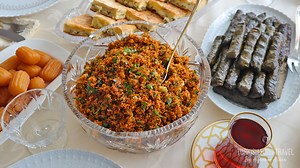 20 Minutes Turkish Bulgur Salad "Kisir" - Turkish Food Travel