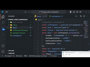 Build a Bulk Video Compressor in Terminal Using Fluent-FFMPEG With Progressbar in Node.js