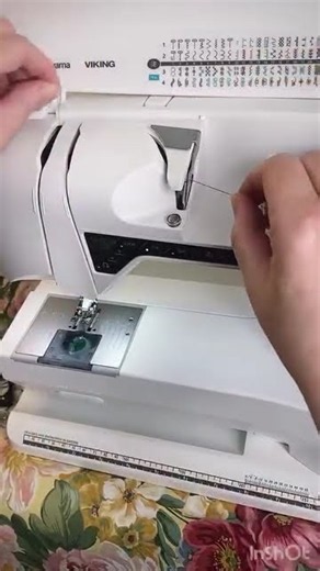 Easy threading, more time sewing 😍🧵 @alittlevintagedoll