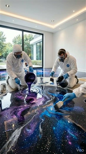 Galaxy bedroom vibes 🌌✨ Epic glow & luxury setup! #GalaxyRoom #ViralShorts #LED