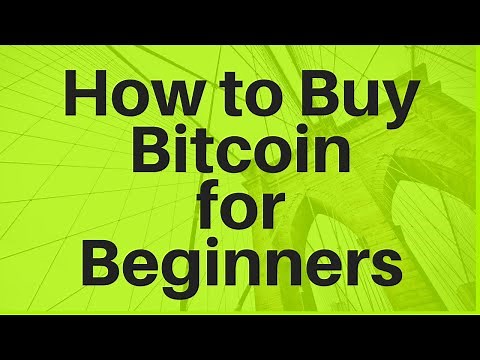 How to buy Bitcoin for Beginners