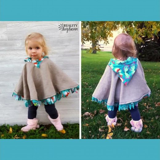 DIY Carseat Poncho Tutorial ...with a no-sew option!