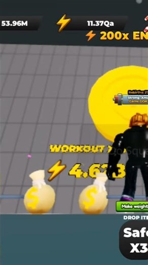Doing 54.00M Strength in #Strongman simulator #robloxedit #roblox #edit #sh4rkofficialsim