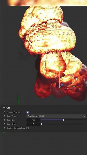 How to Make Fire in Cinema 4D 2024 #tutorial #cinema4d #design