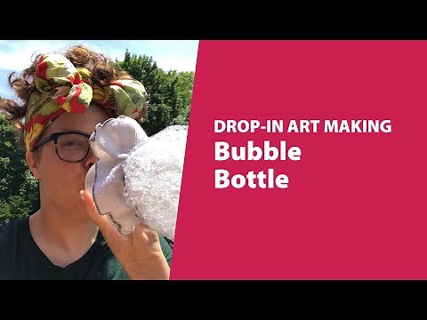 How to make EASY bubbles with plastic bottle & a sock