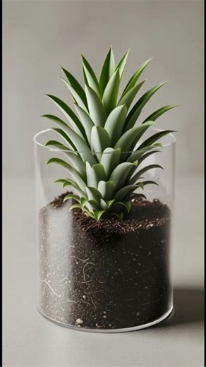 You Won’t Believe This Pineapple Growth 🌱🍍