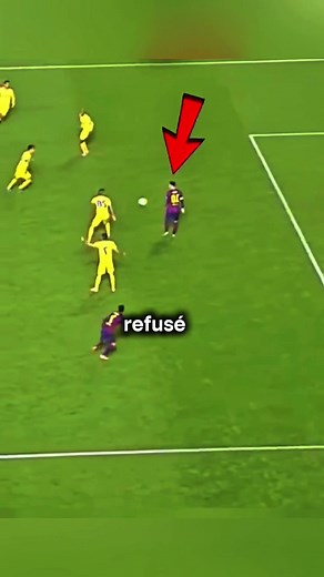 Quand Messi a refusé de contrôler le ballon — moment incompris