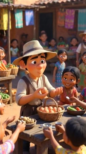 ramu or murgi ki kahani#ai #hen #trending #viral #shorts