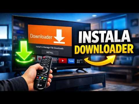 📺 How to DOWNLOAD and INSTALL DOWNLOADER on LG WEBOS SMART TV 2026