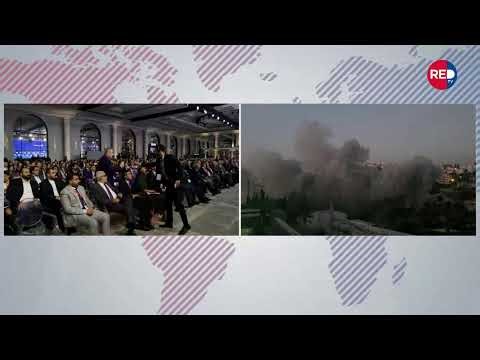 الجلسة الختامية لمؤتمر beirut one بمشاركة رئيس الحكومة نواف سلام