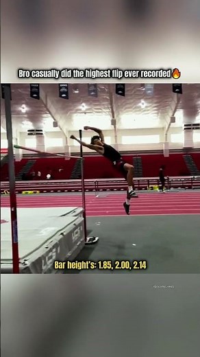 This kids Vertical High Jump is Insane #highjump #athletics #vertical