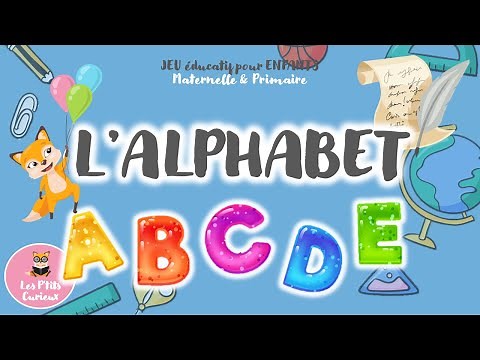Lire l'ALPHABET en français 📚 Jeu éducatif Quiz pour Enfants 🎲 Maternelle 2-5 ans