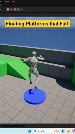 These Platforms Fall #ue5 #ue5tutorial #unrealengine5