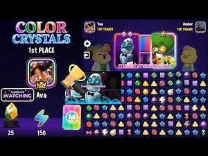 Match Masters, Tournament Winner, Free Legendary Booster, Color Crystals, Butler Bot, Gameplay.