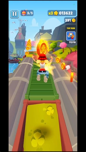 Nobody plays subway surfers like this 🔥 #SubwaySurfers #Insane