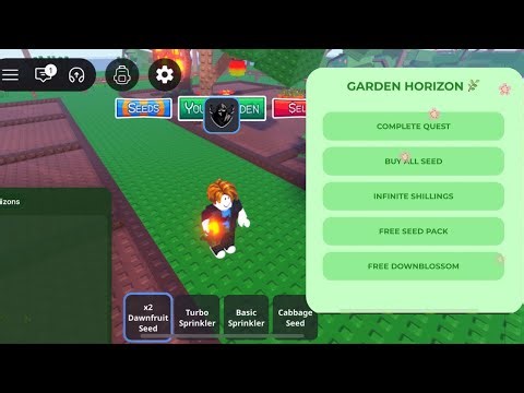 [🌳NEW] Garden Horizons Script “No Key” - | Free Seed Pack, Unlimited Shillings, Free Downblossom 