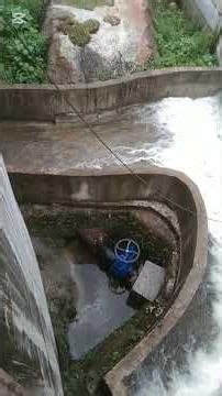 Hydropower Intake ⚡💧यहीबाट पानी turbine तिर जान सुरु हुन्छ।Small structure… #hydropower